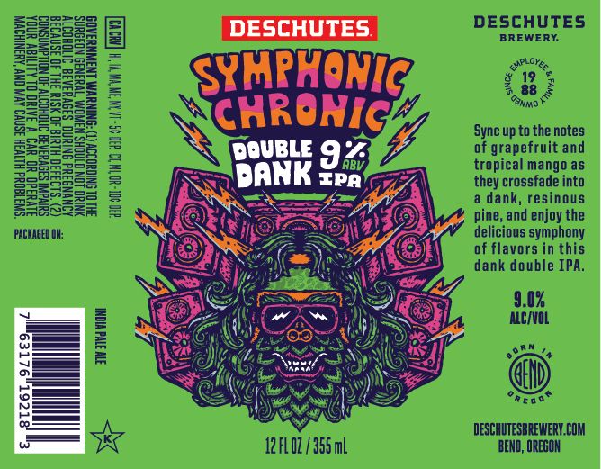Symphonic Chronic Double Dank label