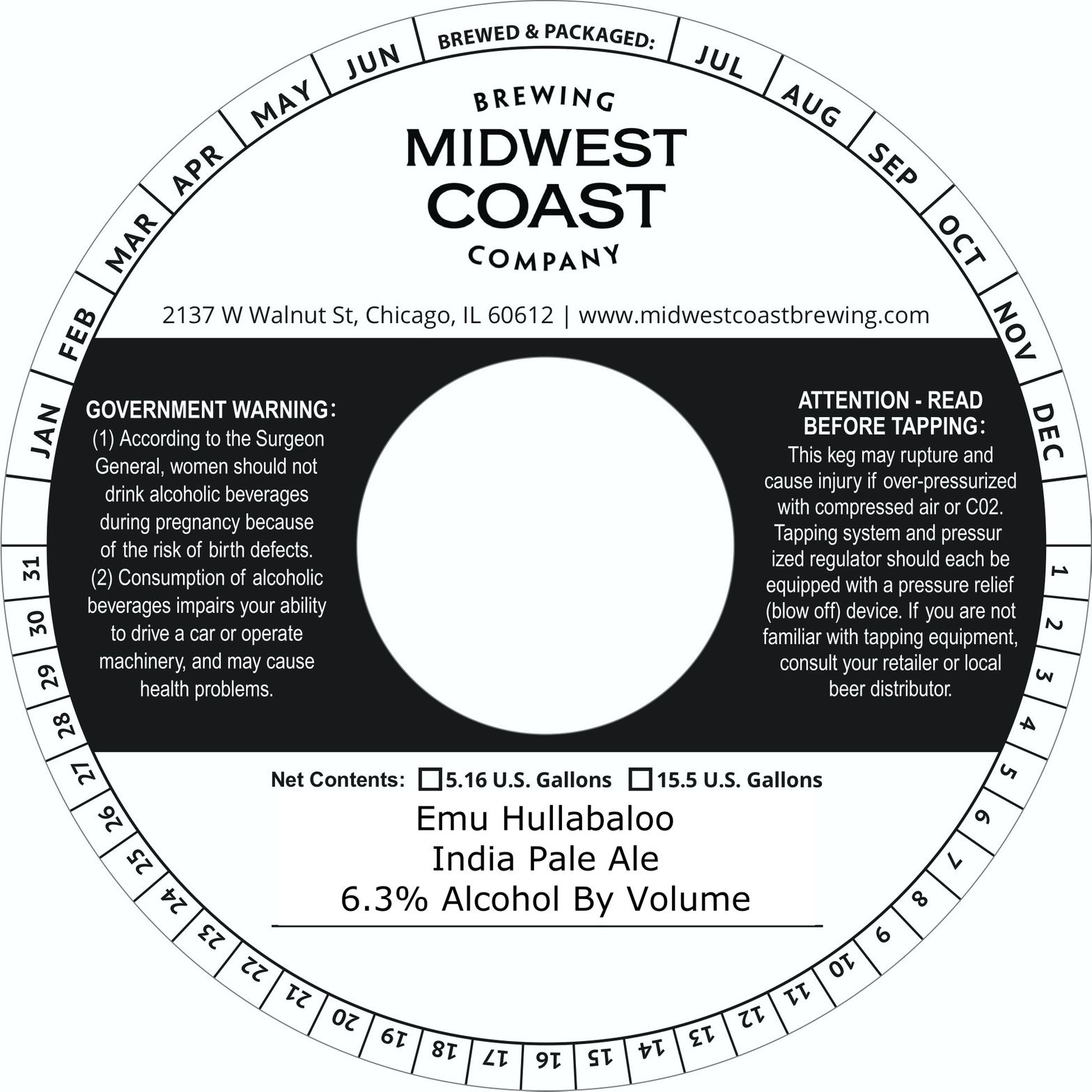 Emu Hullabaloo label