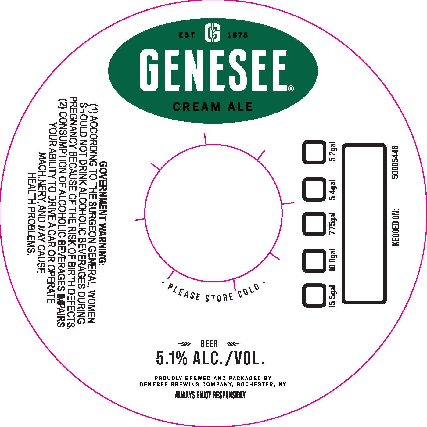 Cream Ale label