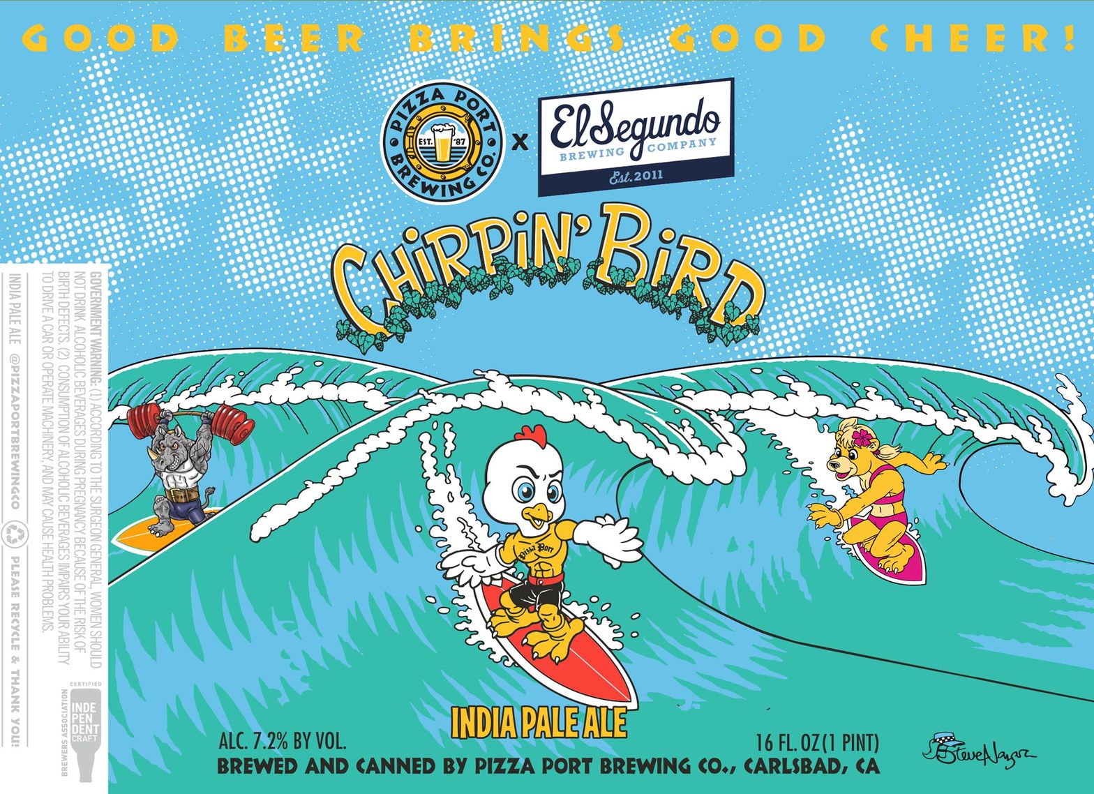 Chirpin' Bird label