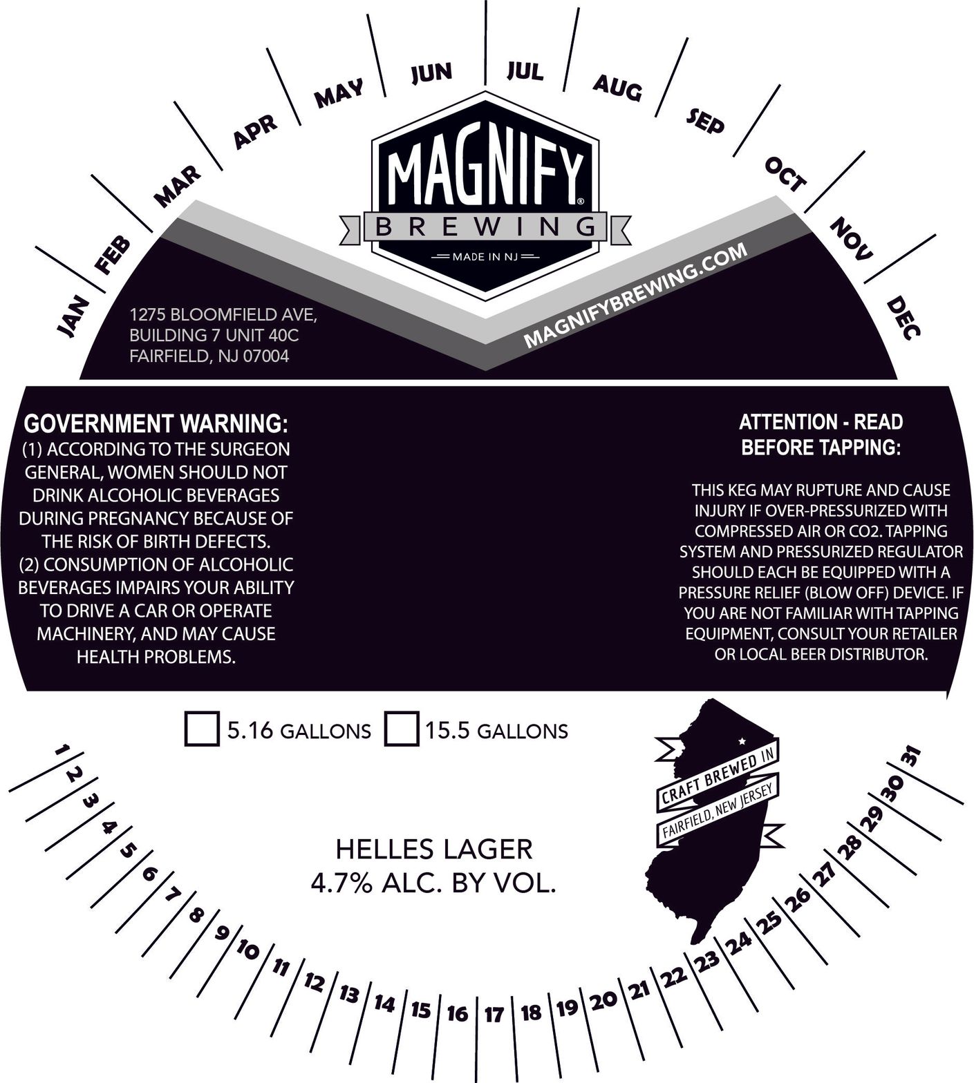 Helles Lager label