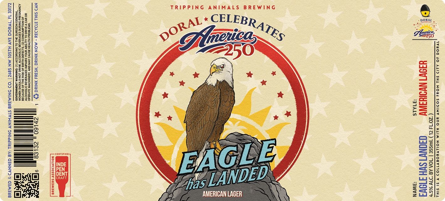Eagle Has Landed label