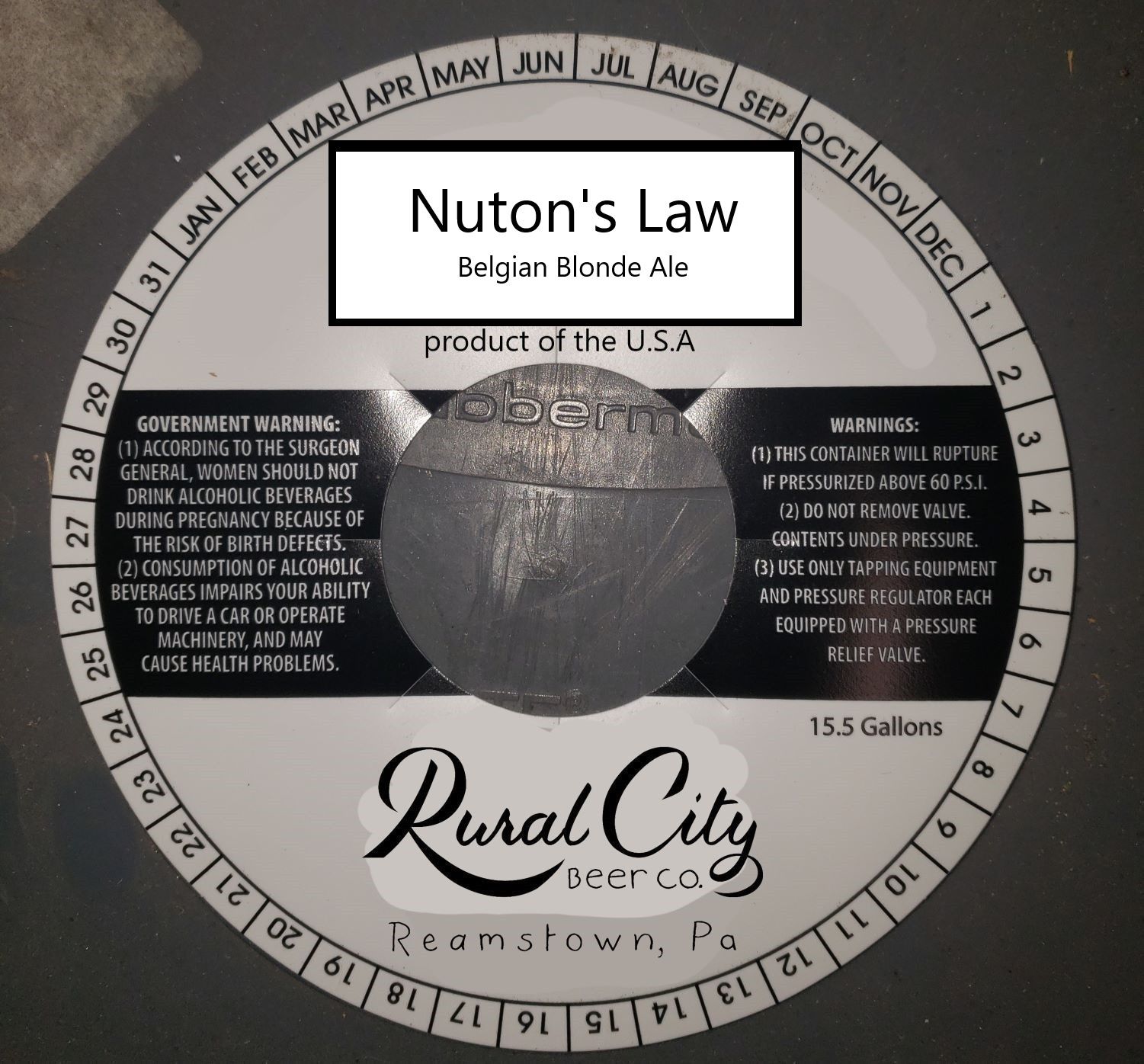 Nuton's Law label