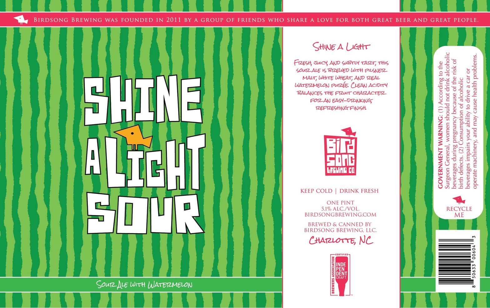 Shine A Light label
