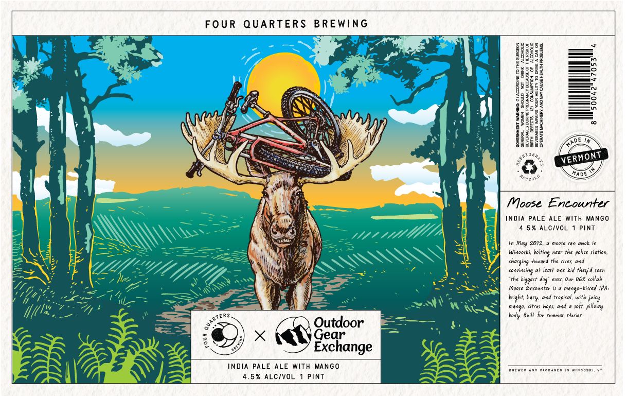Moose Encounter label