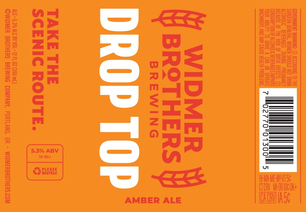 Drop Top label
