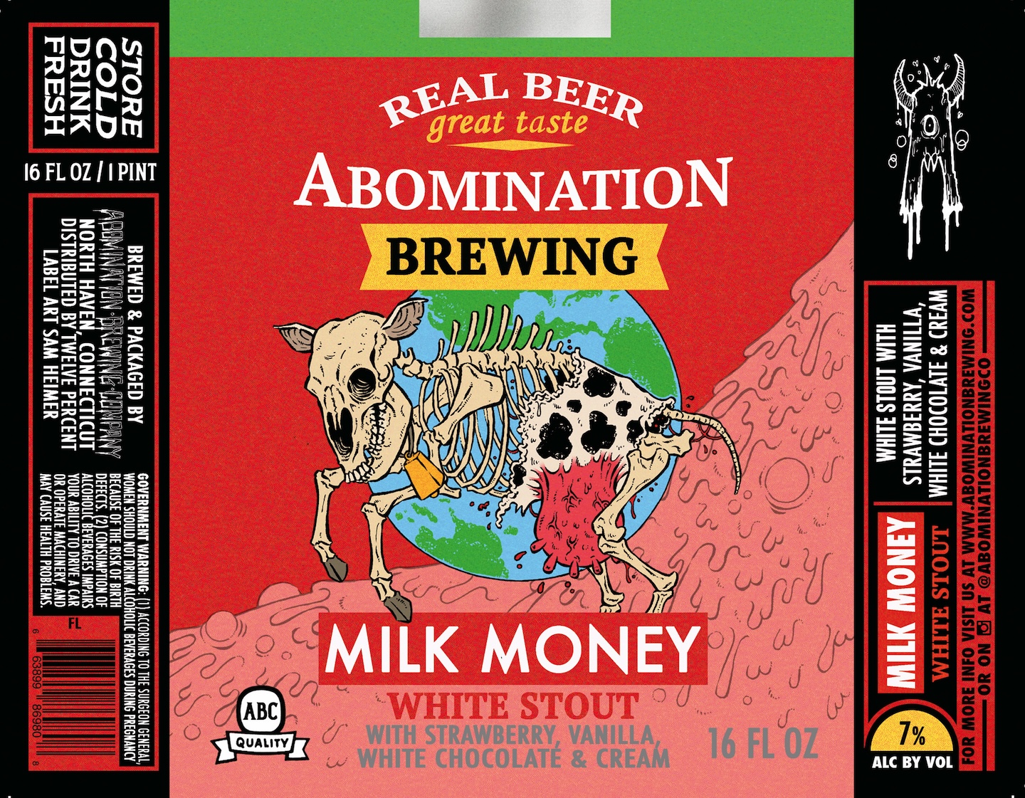 Milk Money label
