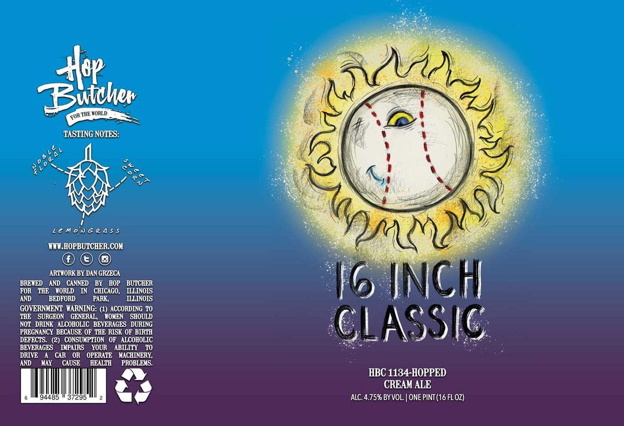 16 Inch Classic label