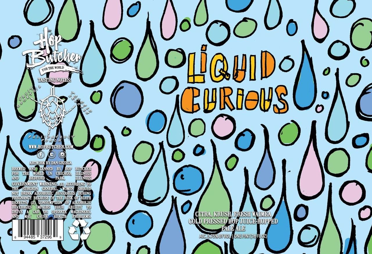 Liquid Curious label