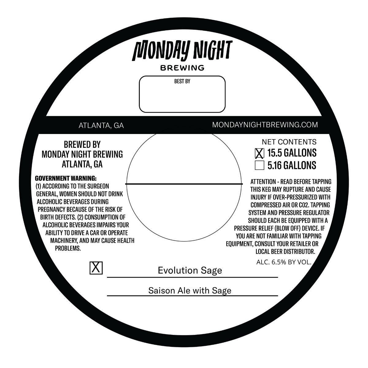 Evolution Sage label