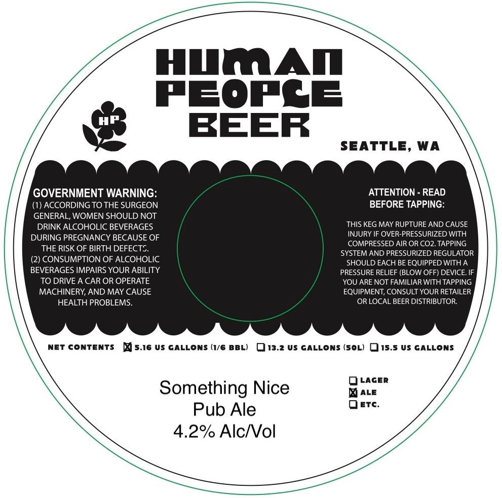 Something Nice label