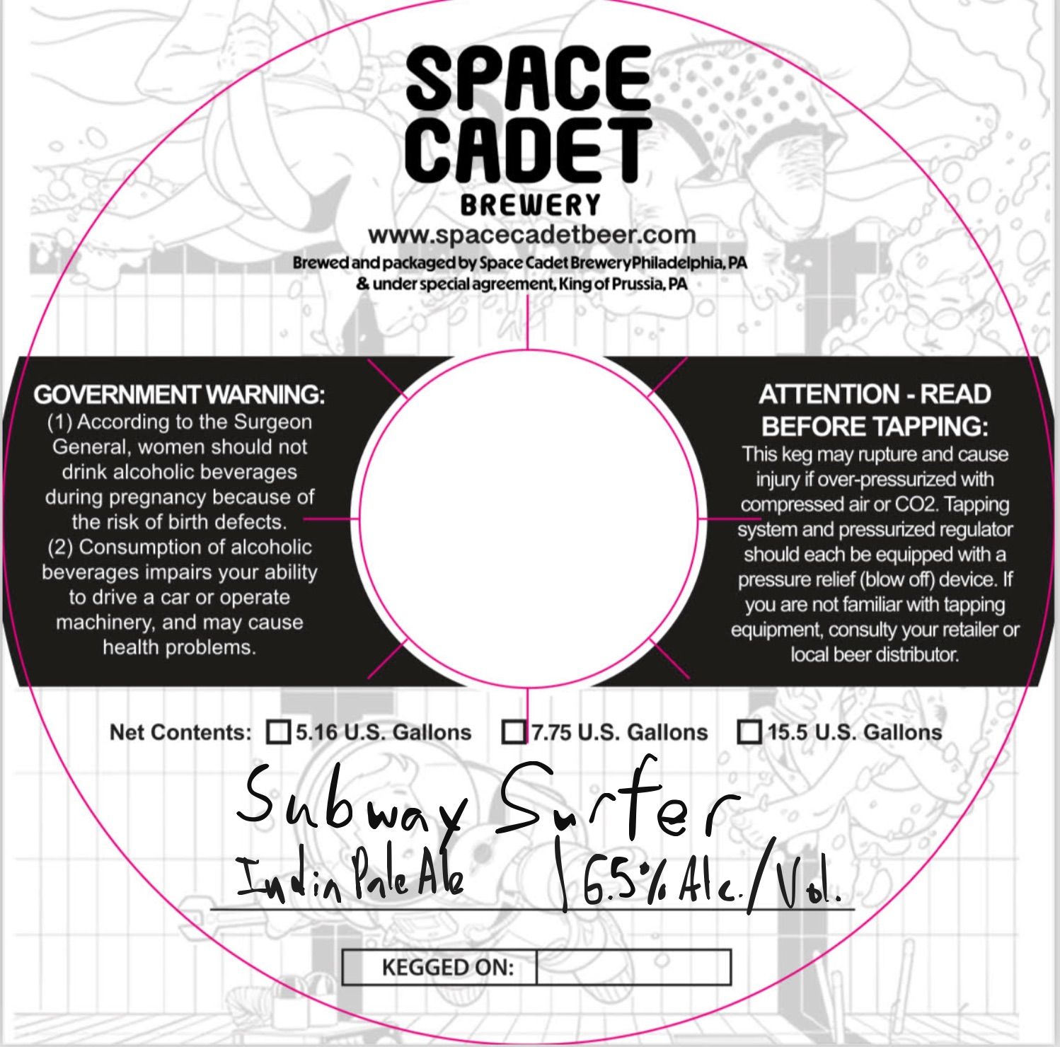 Subway Surfer label