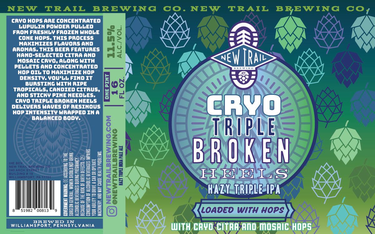 Cryo Triple Broken Heels label