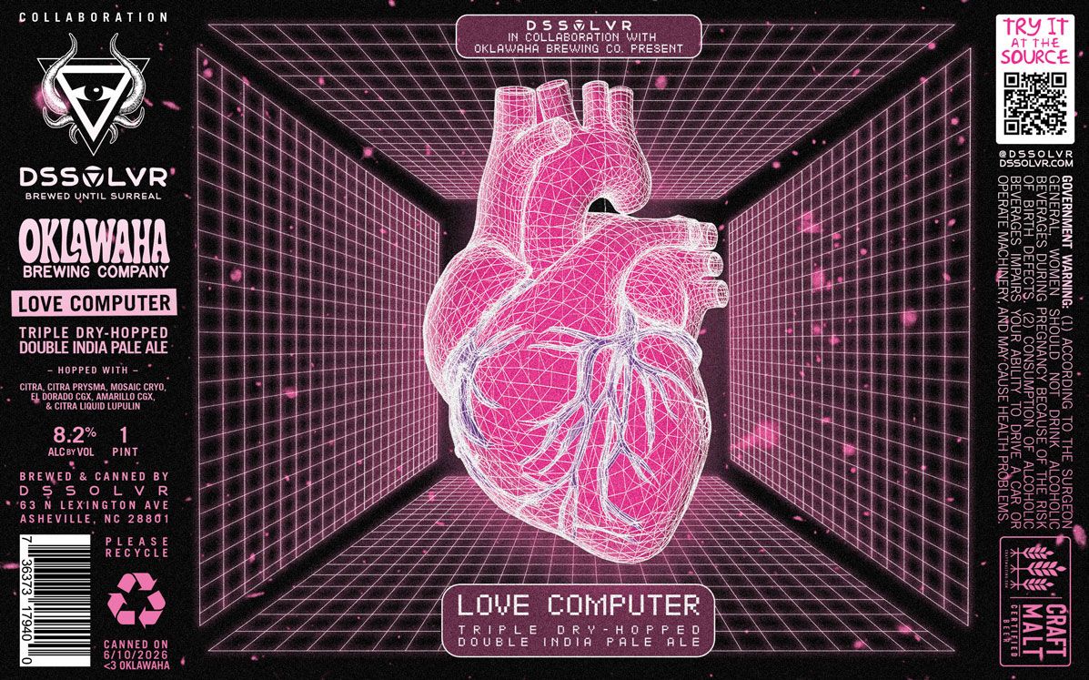Love Computer label