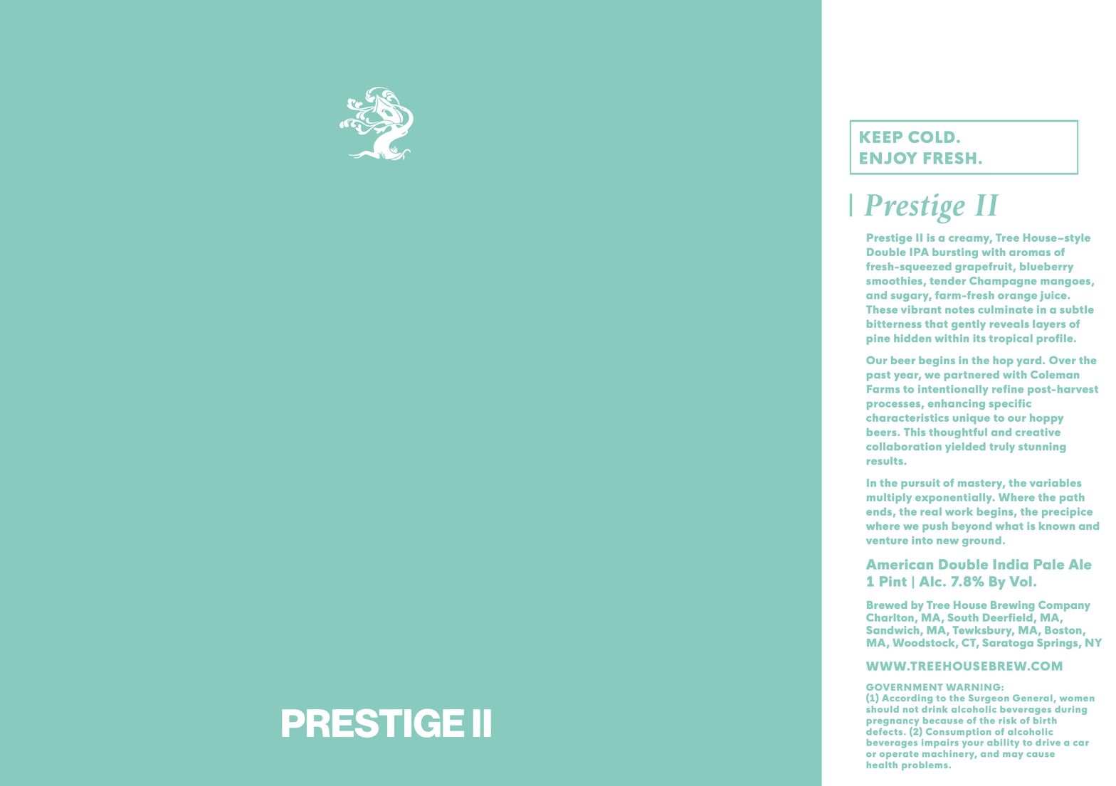 Prestige II label