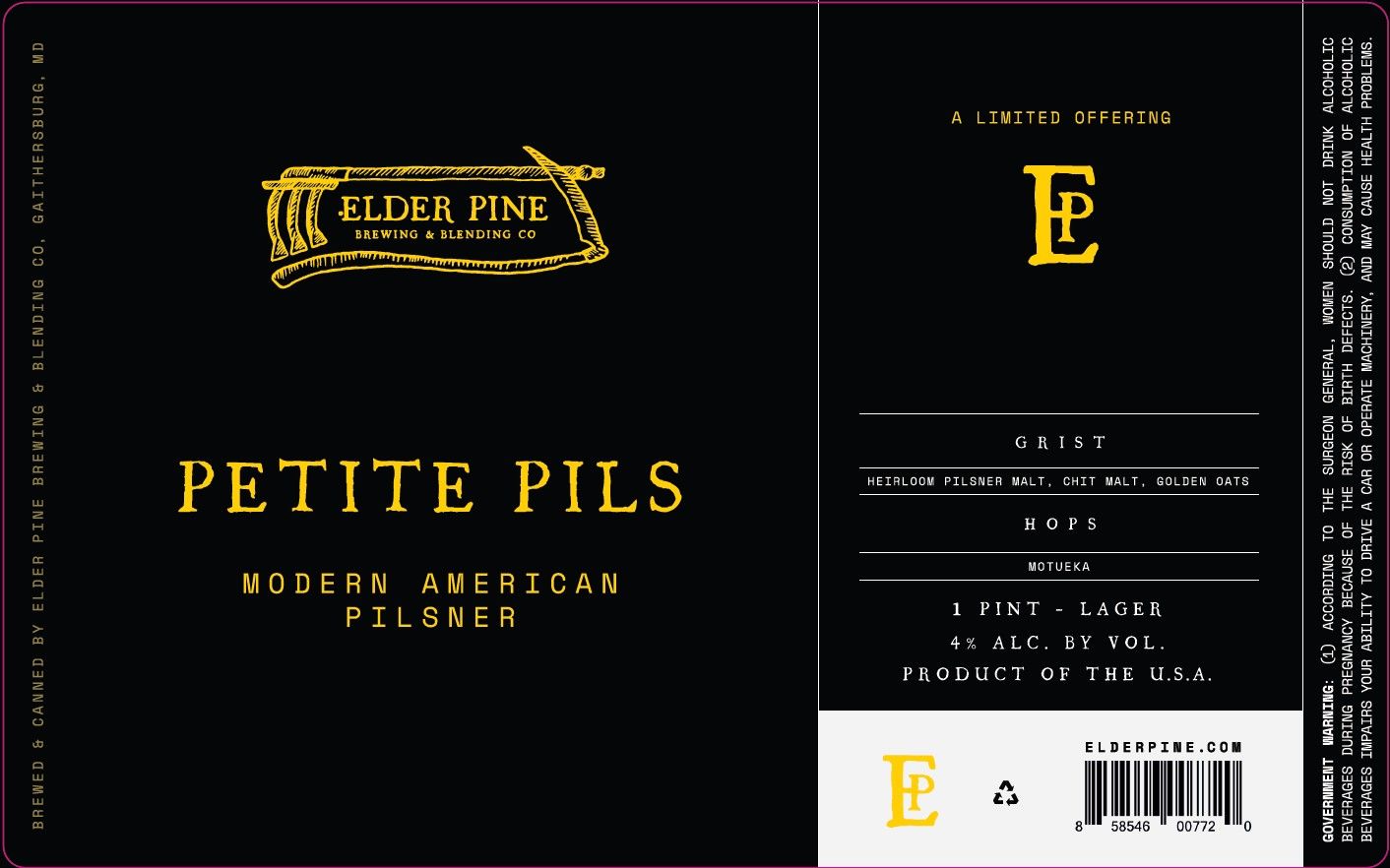 Petite Pils label