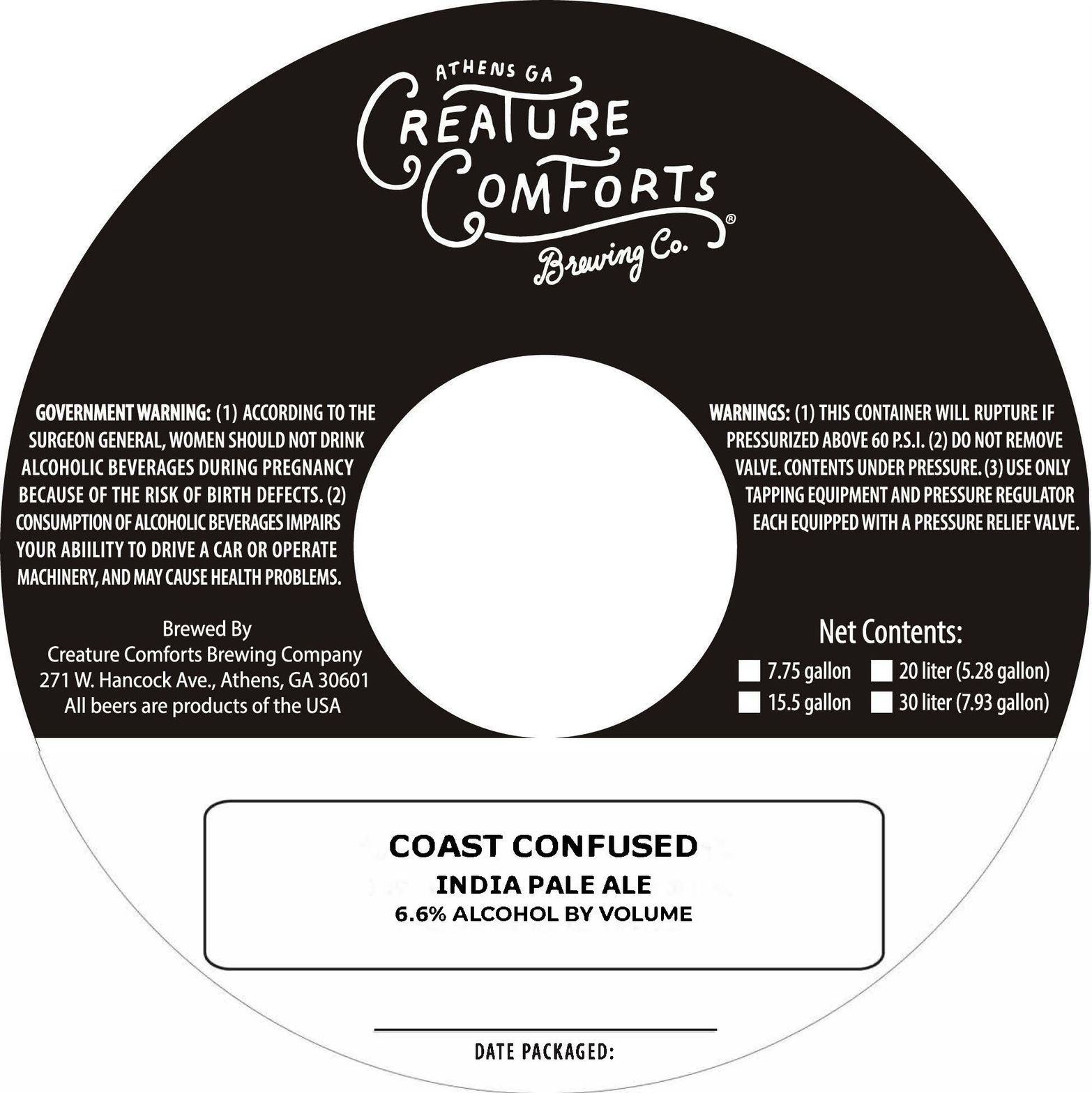 Coast Confused label