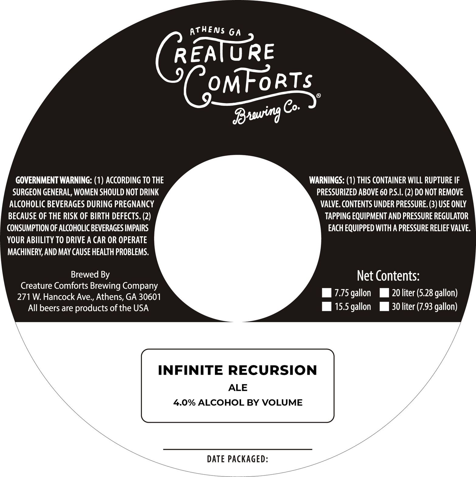 Infinite Recursion label