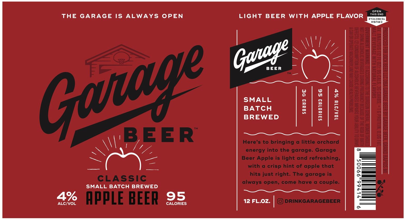 Apple Beer label