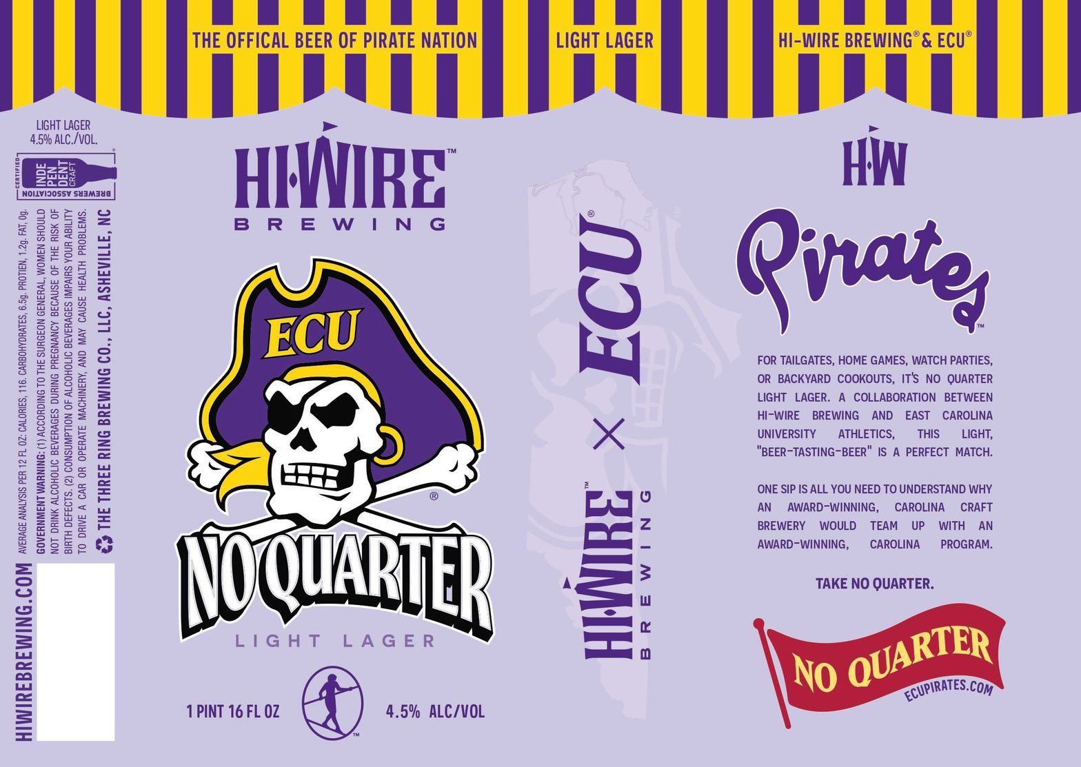 No Quarter label