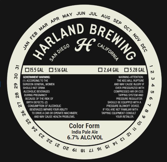 Color Form label