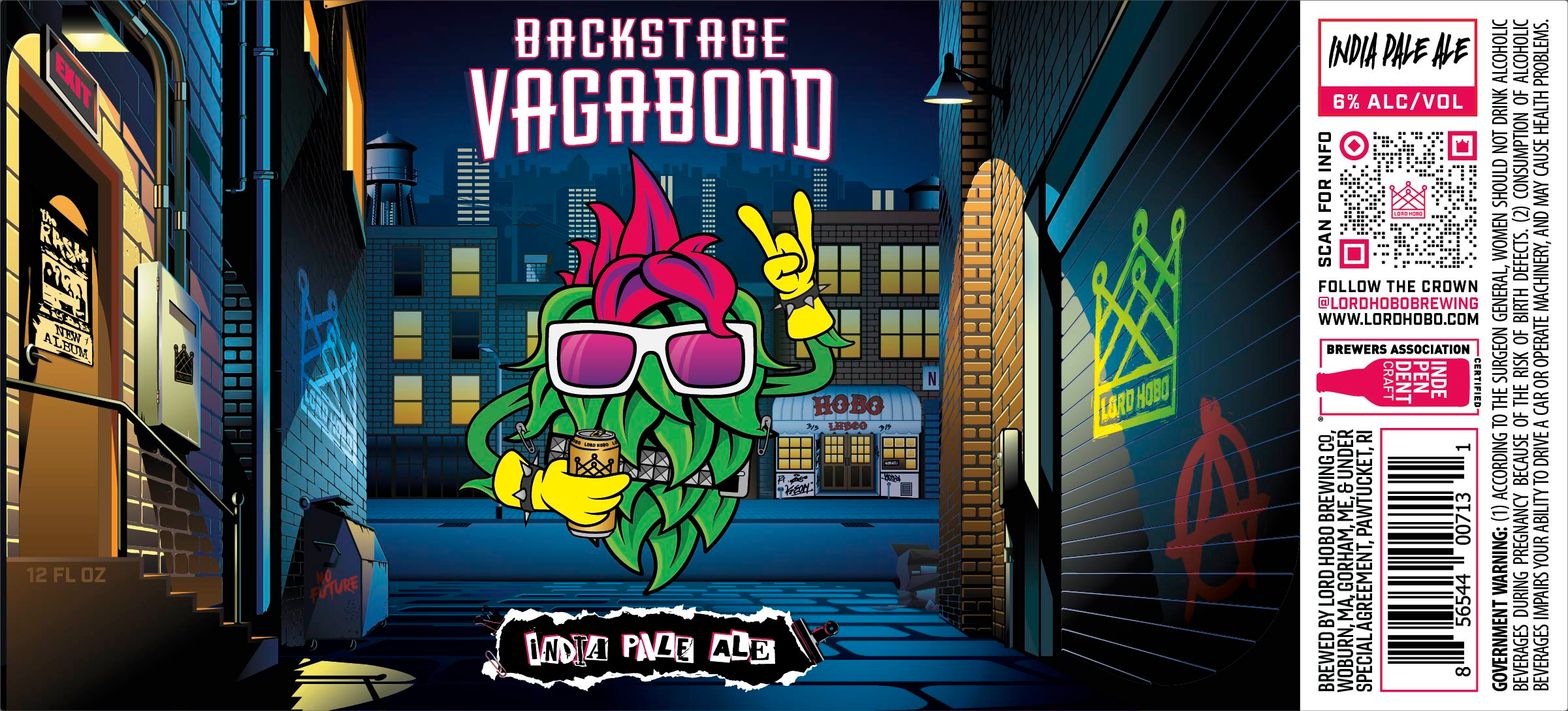 Backstage Vagabond label