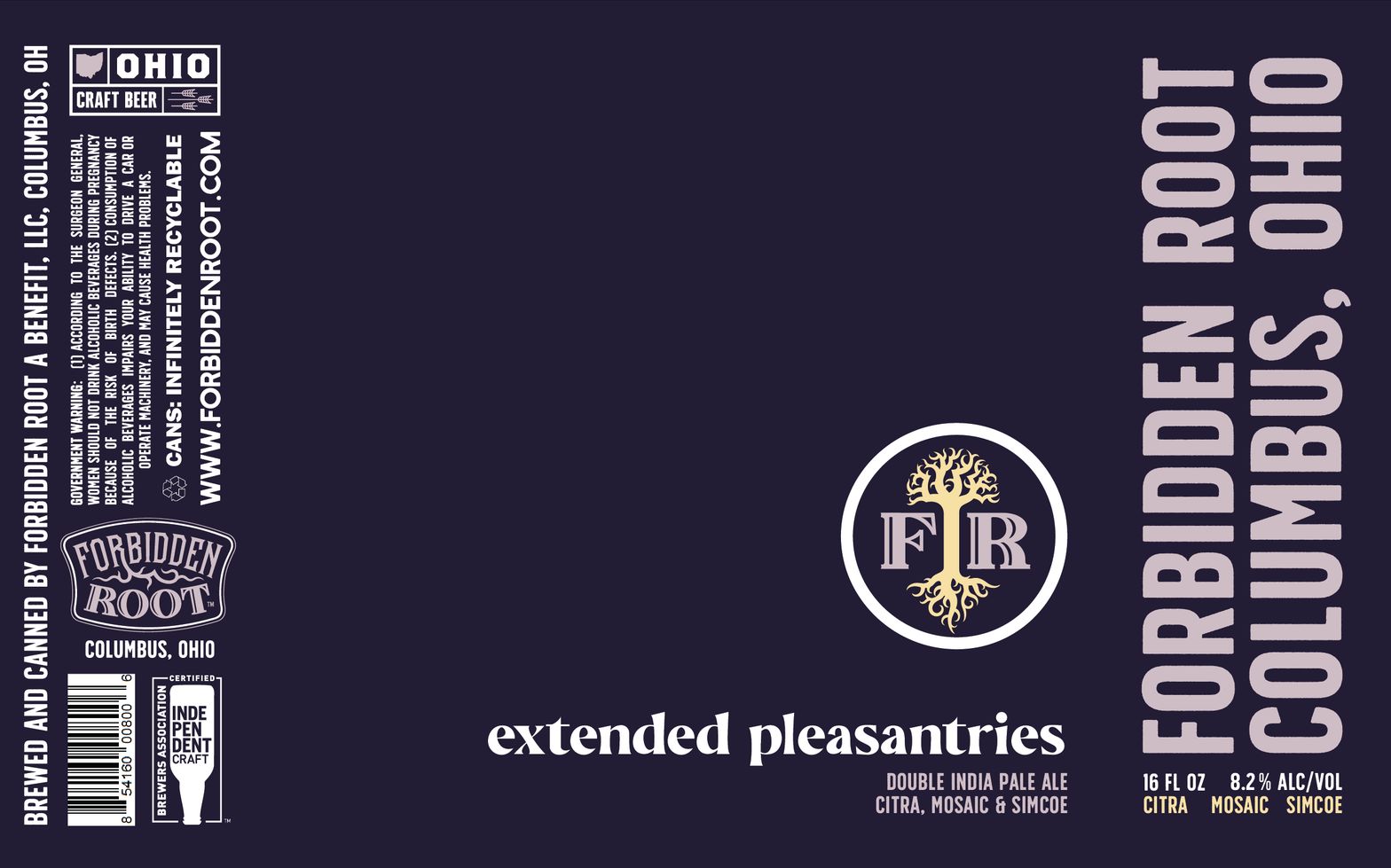Extended Pleasantries label