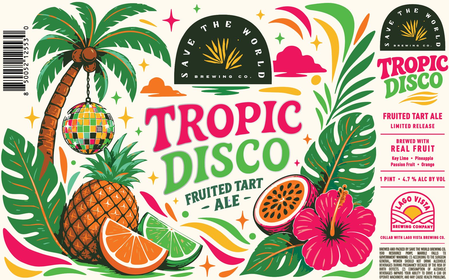 Tropic Disco label