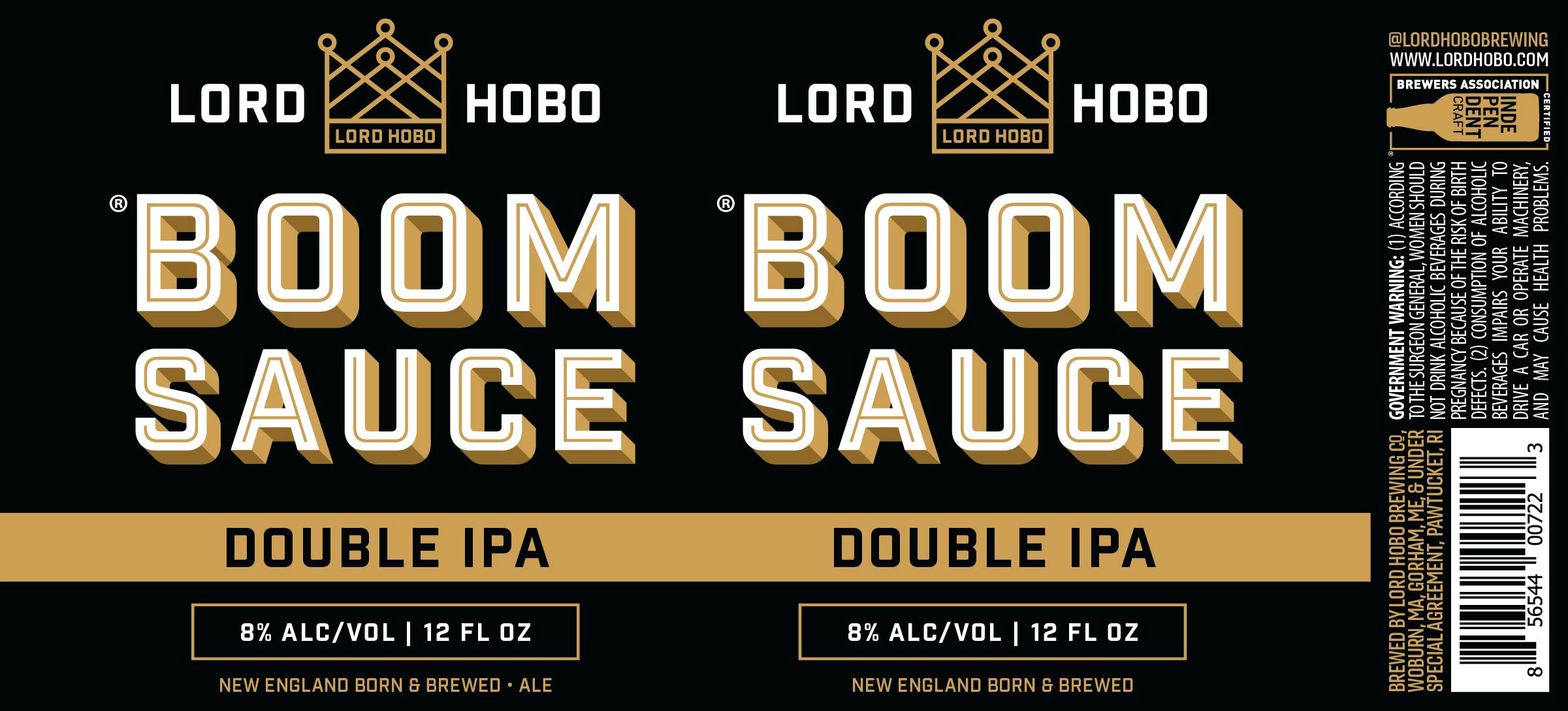 Boom Sauce label