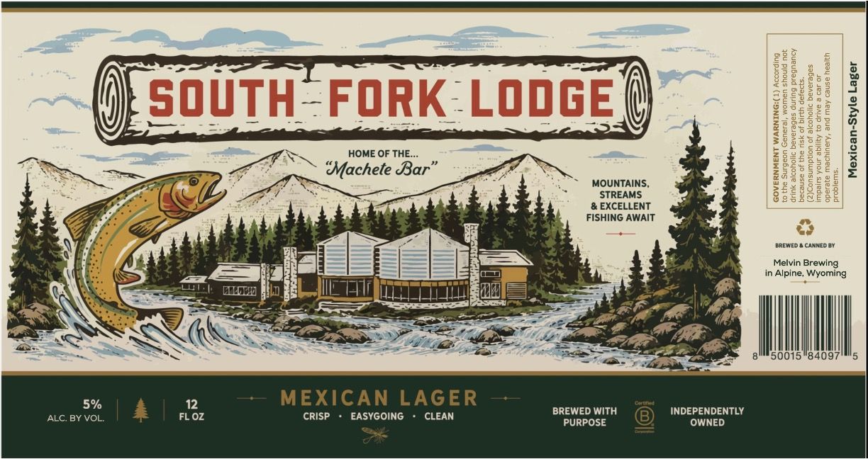 South Fork Lodge label