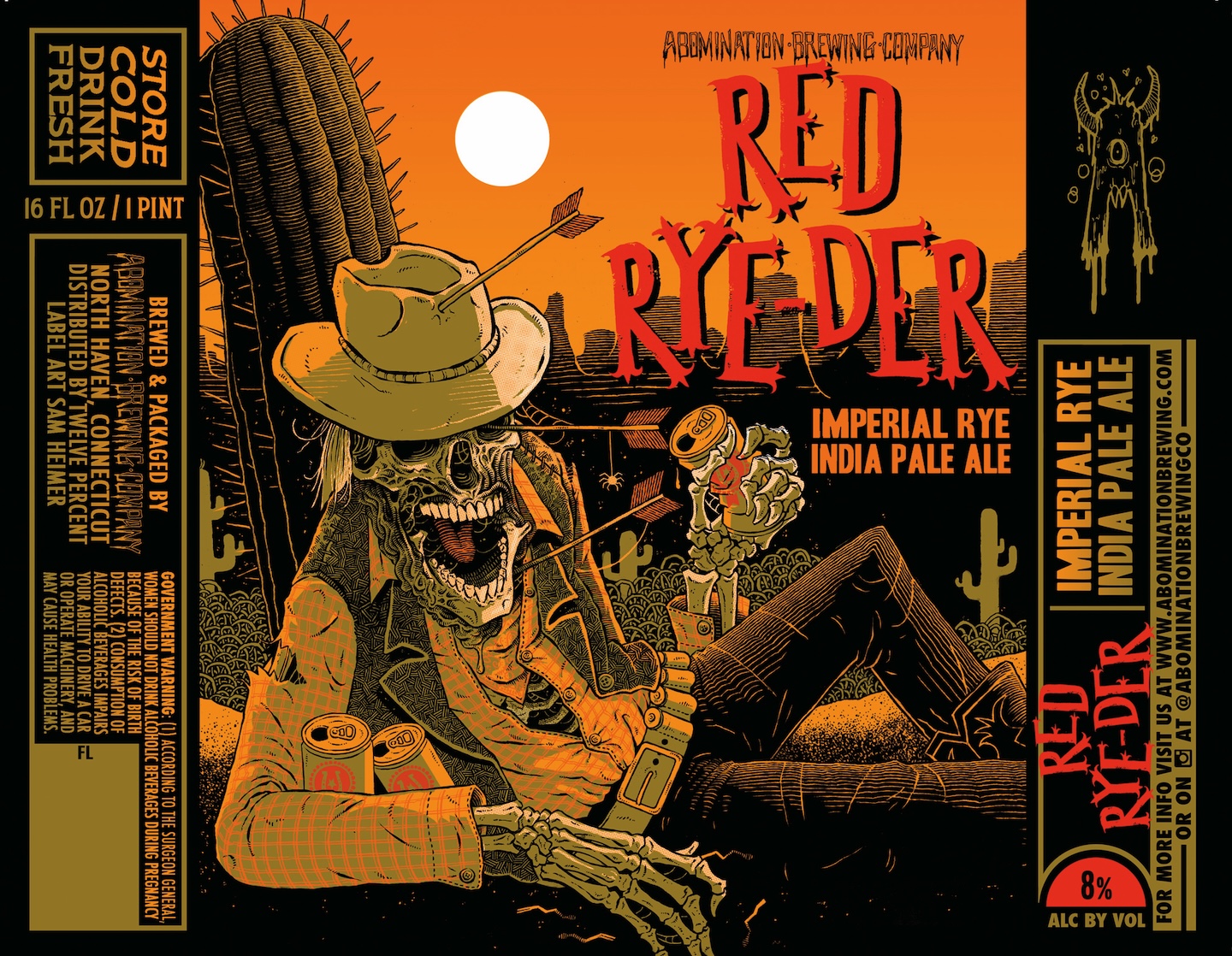 Red Rye-Der label