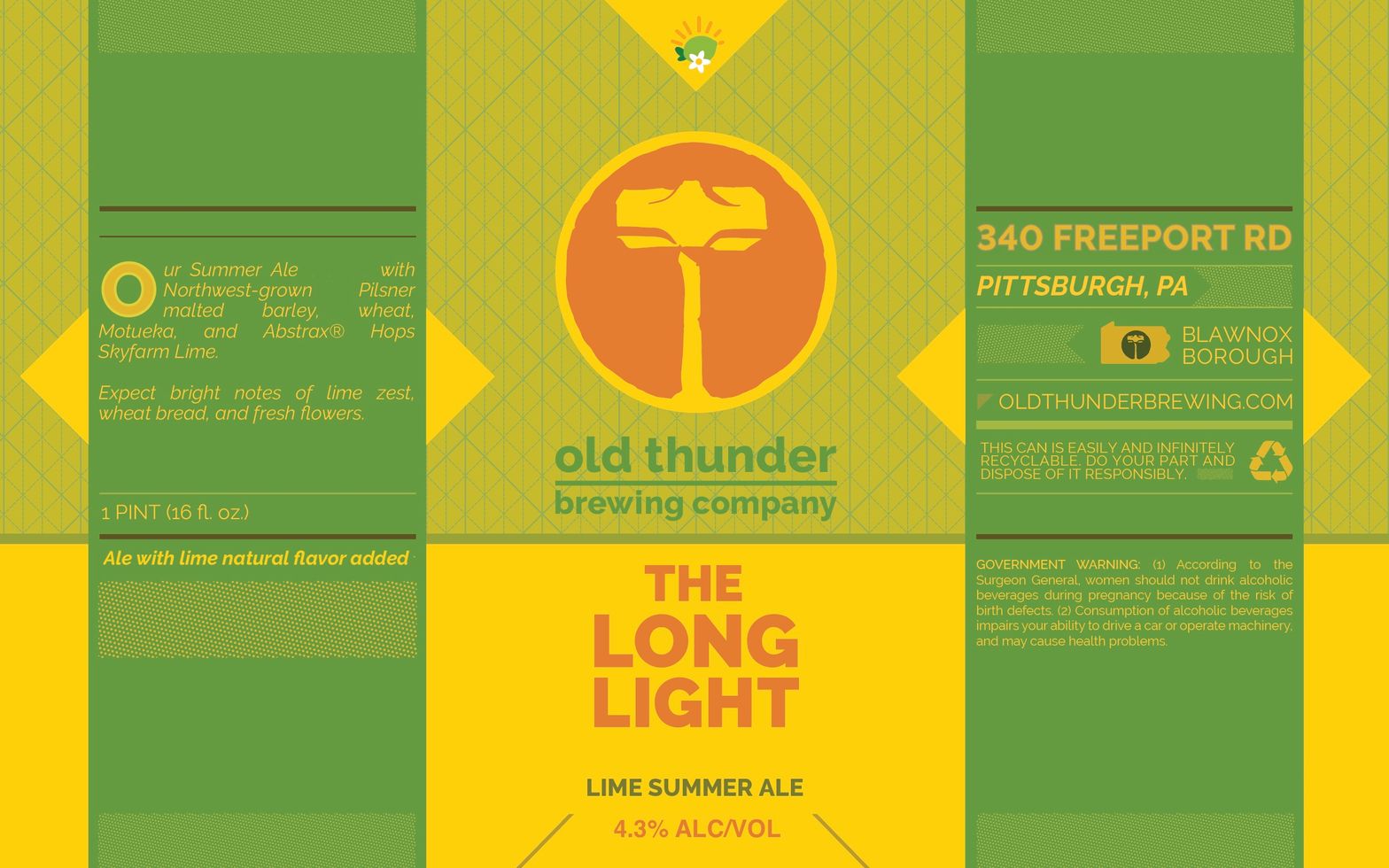 The Long Light label