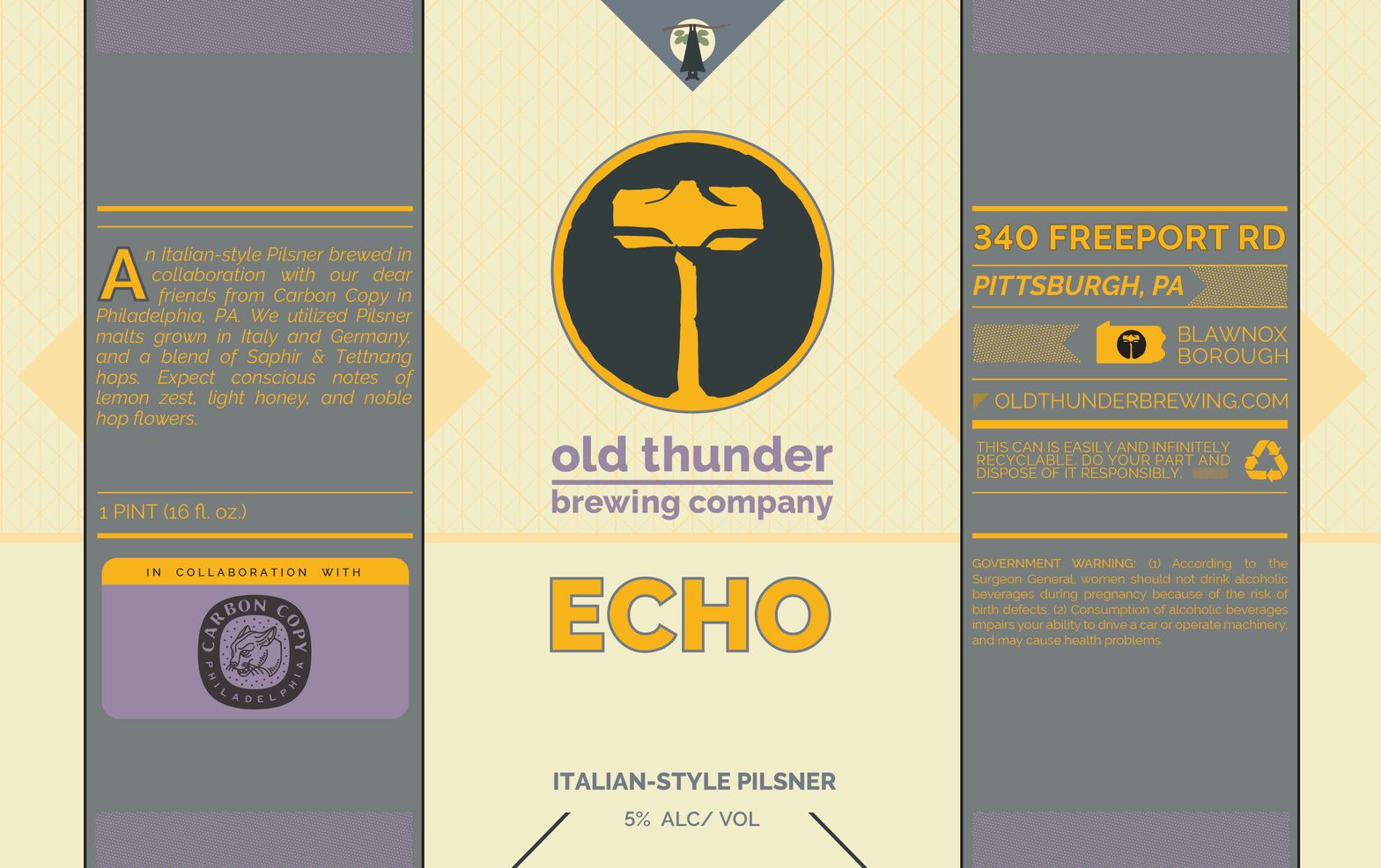 Echo label