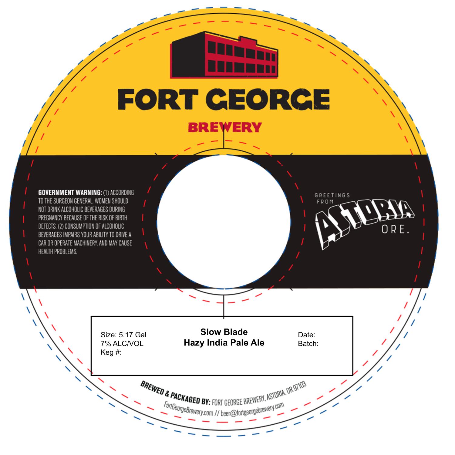 Slow Blade label