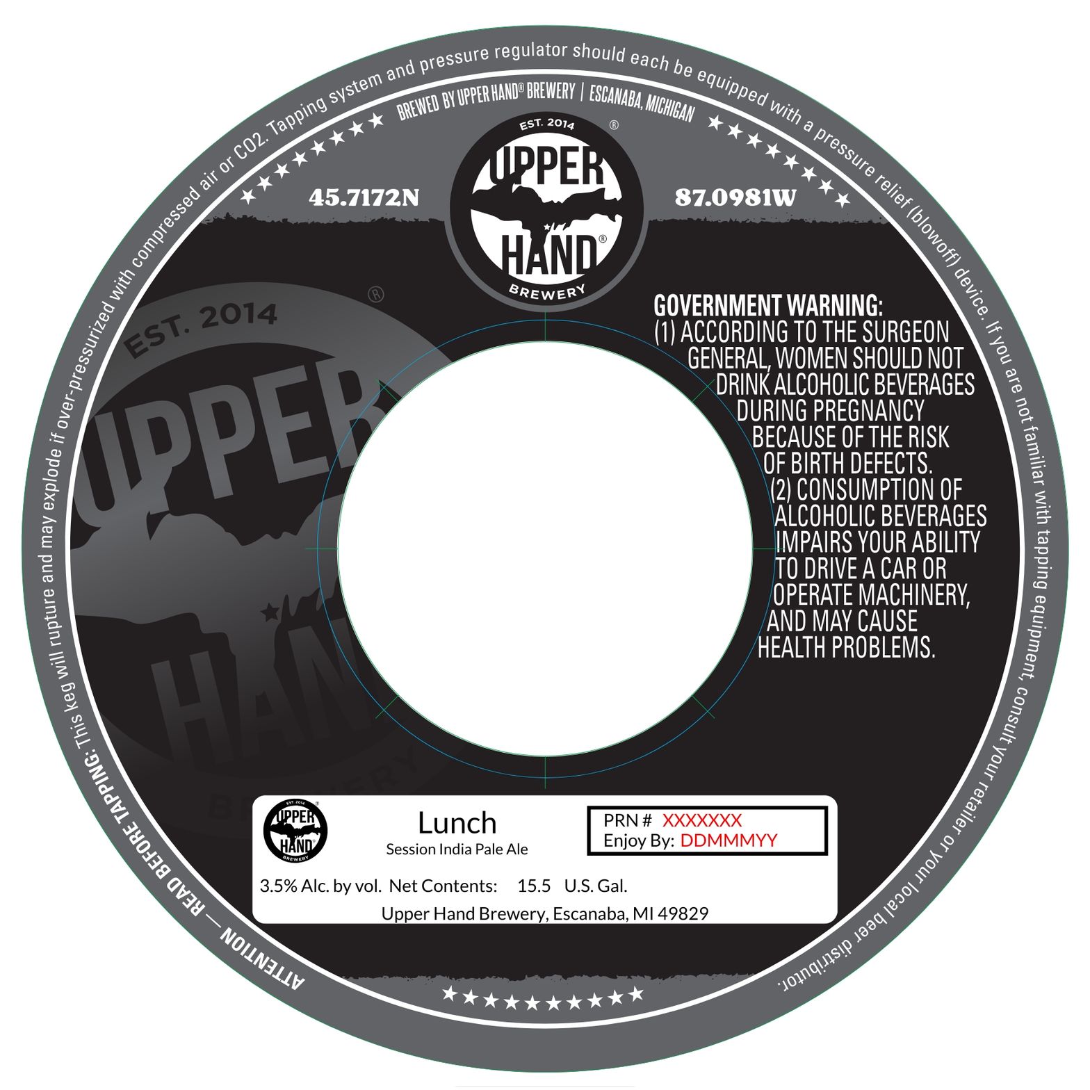 Lunch label