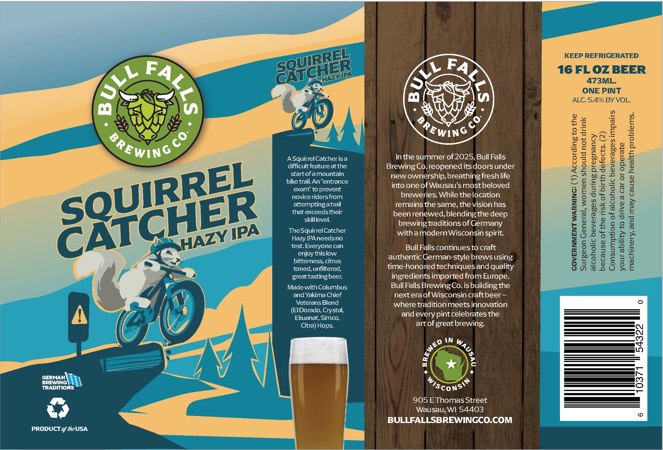Squirrel Catcher label