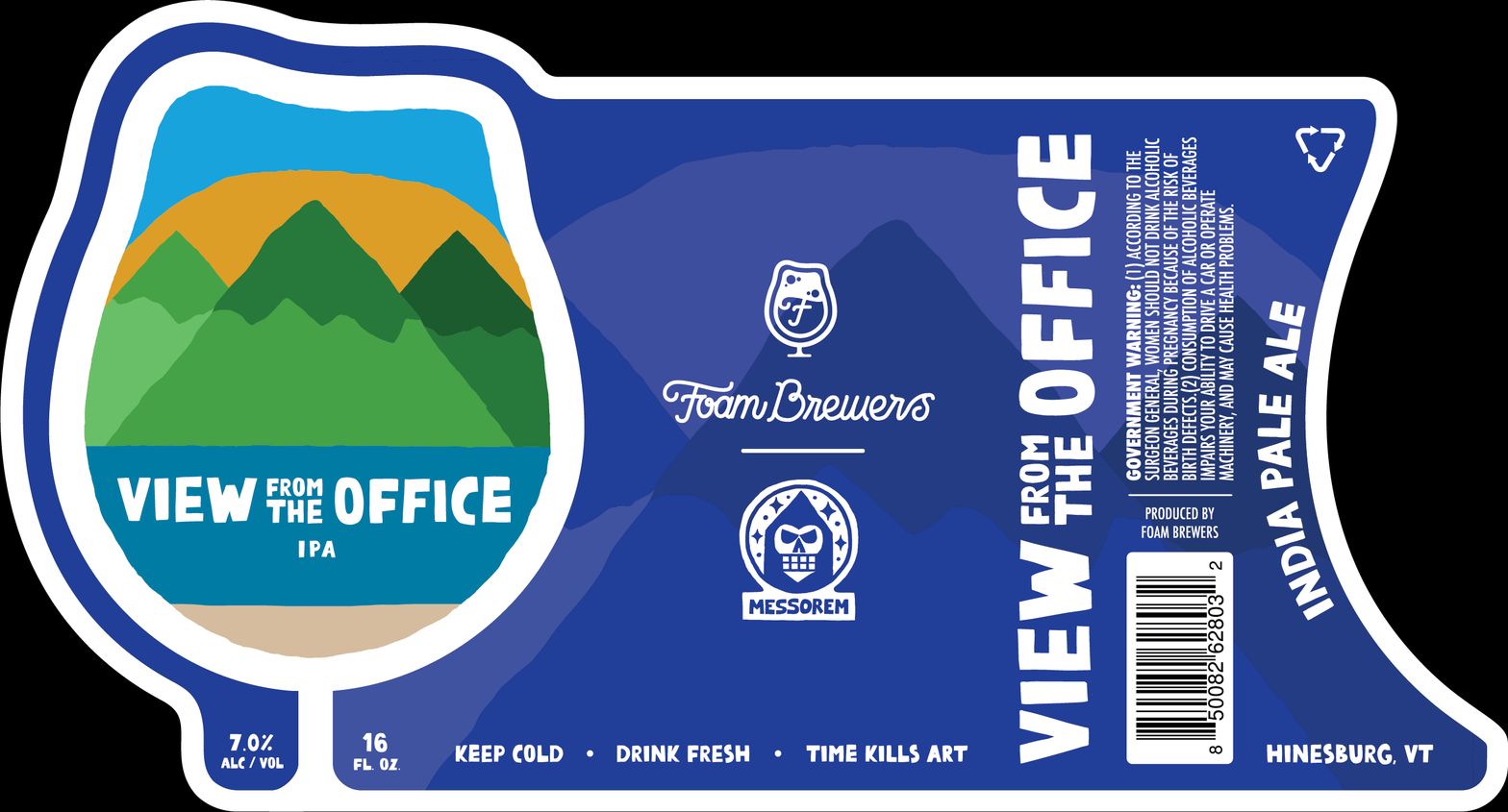 View From The Office label