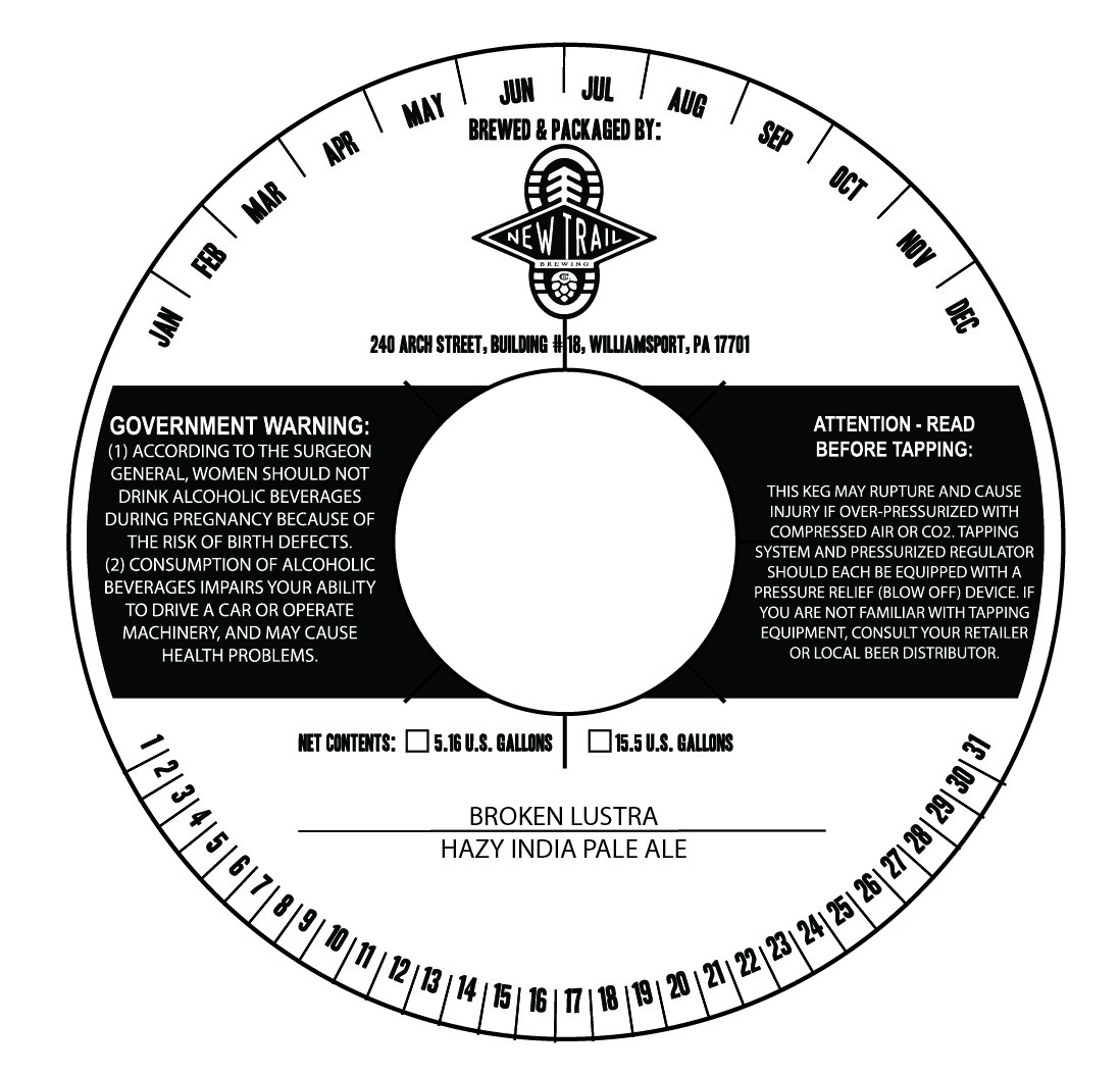 Broken Lustra label
