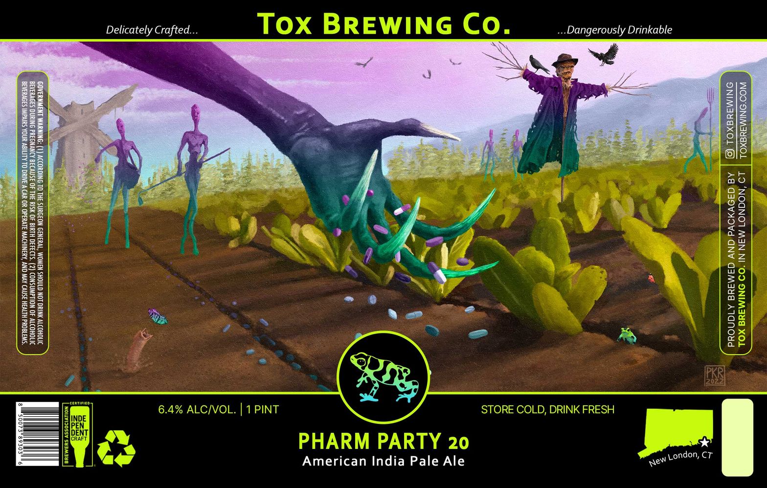 Pharm Party 20 label