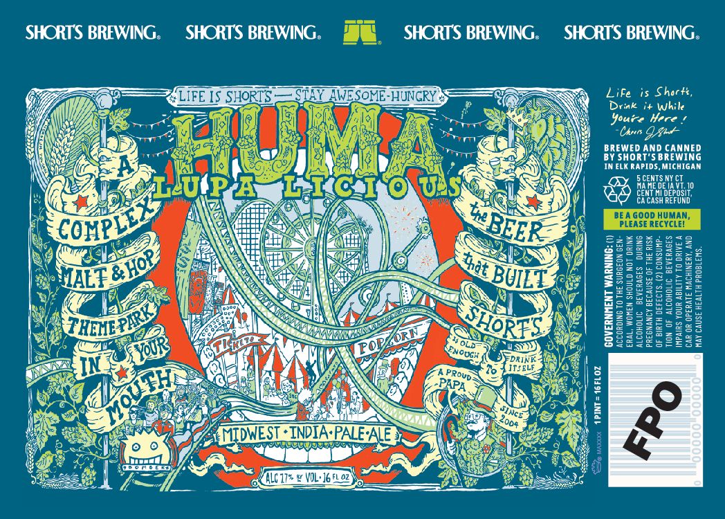 Huma Lupa Licious label
