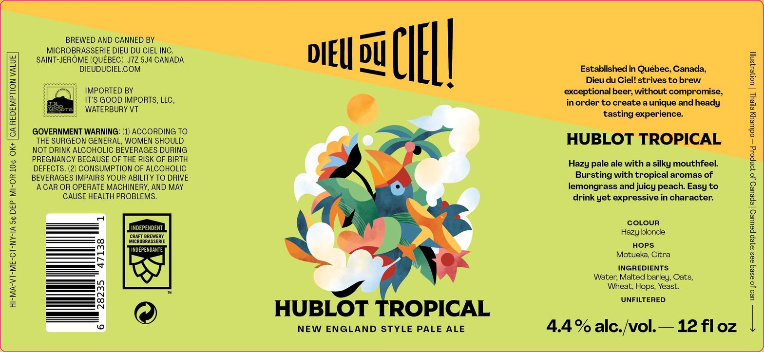 Hublot Tropical label