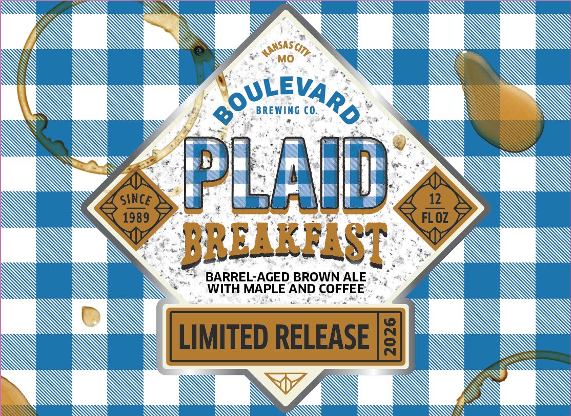 Plaid Breakfast label