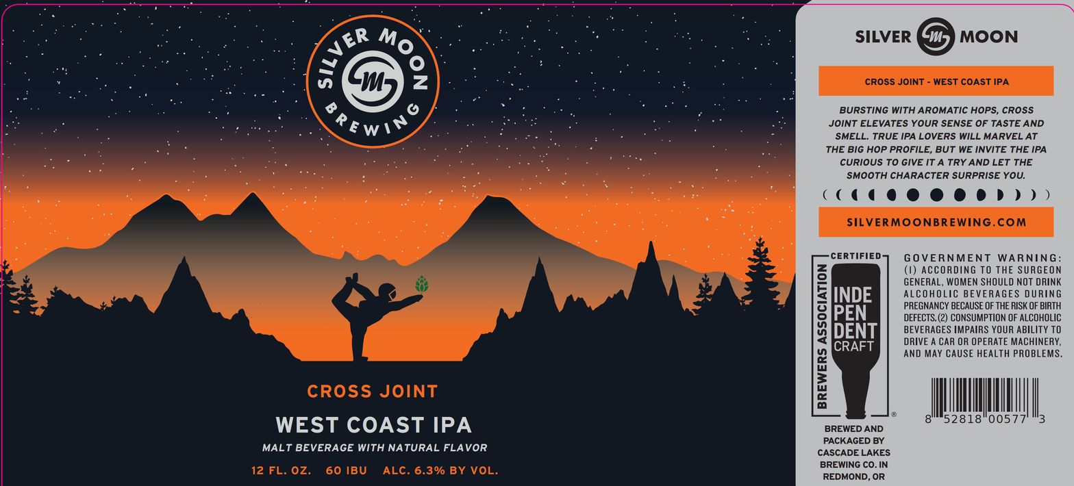 Cross Joint West Coast IPA label