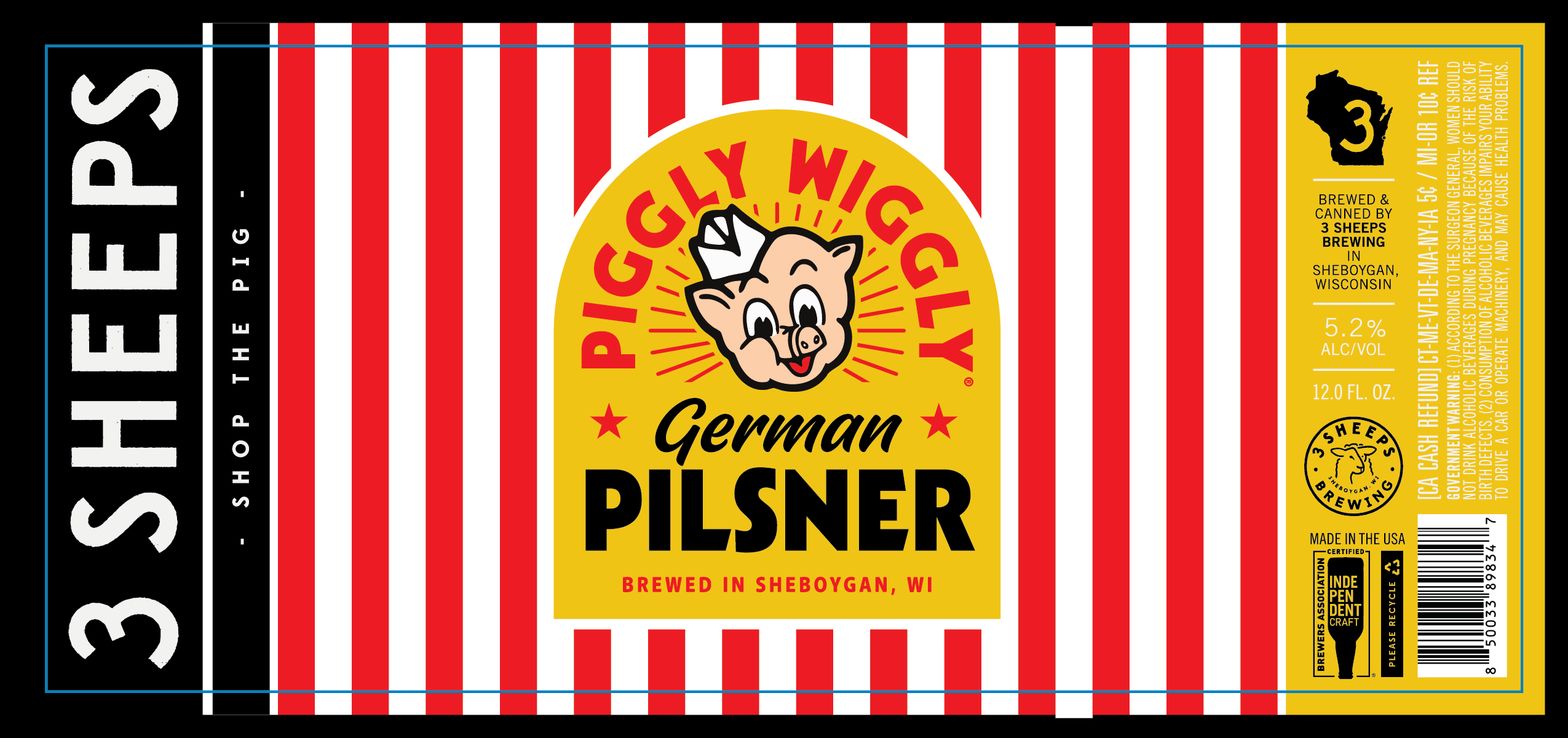 Piggly Wiggly German Pilsner label