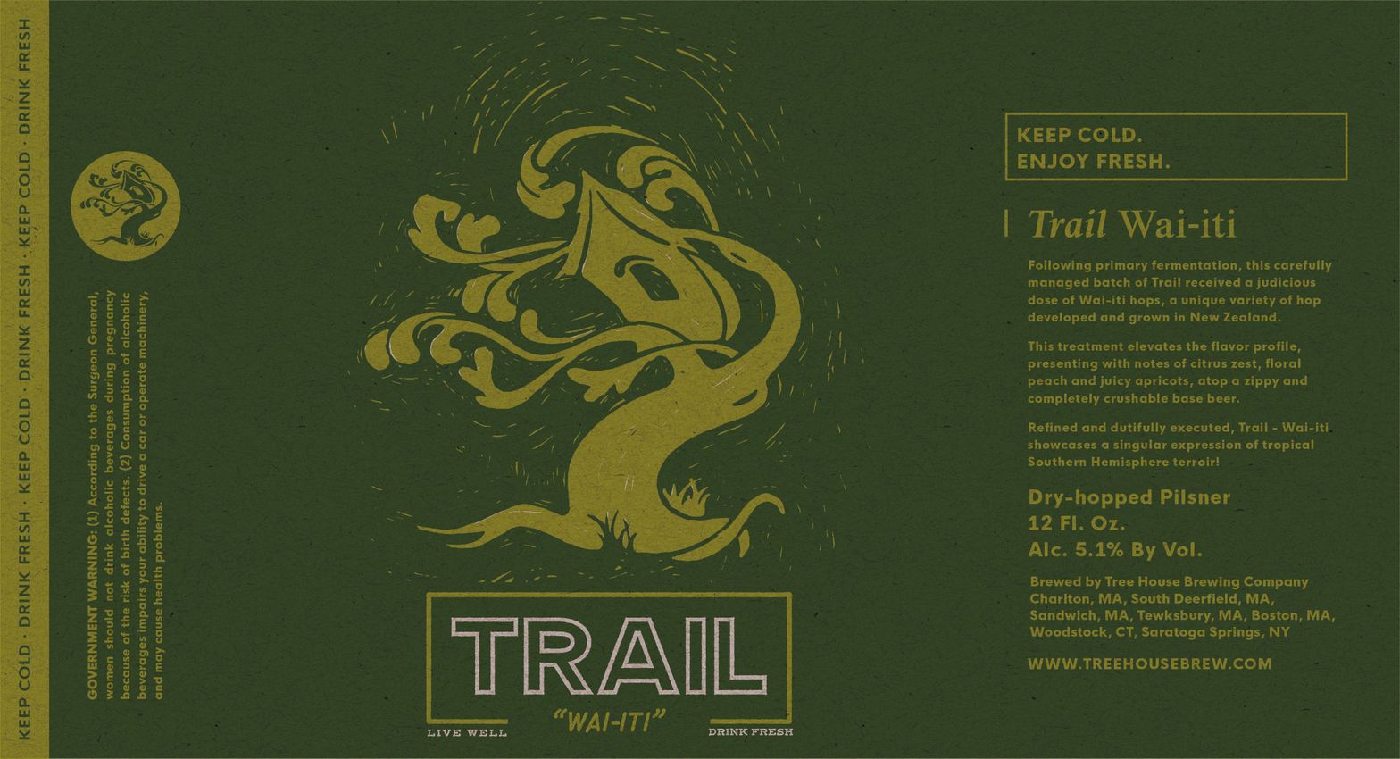Trail Wai-iti label