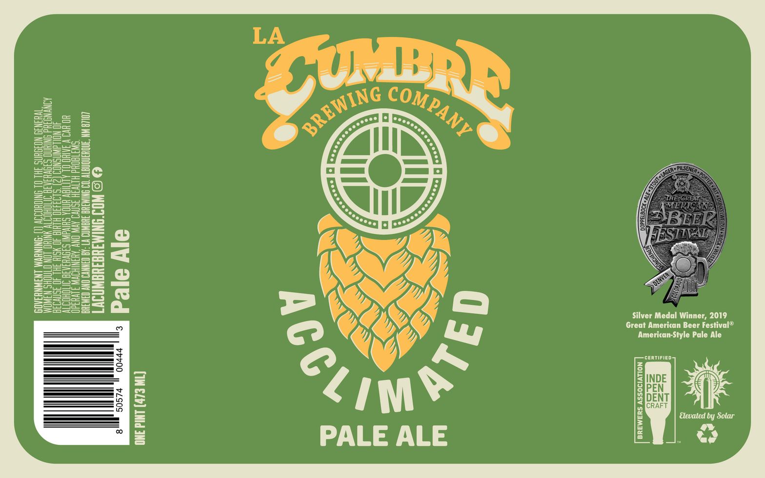 Acclimated label