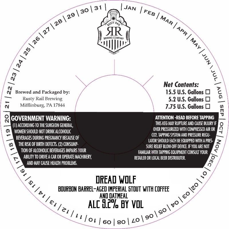 Dread Wolf label