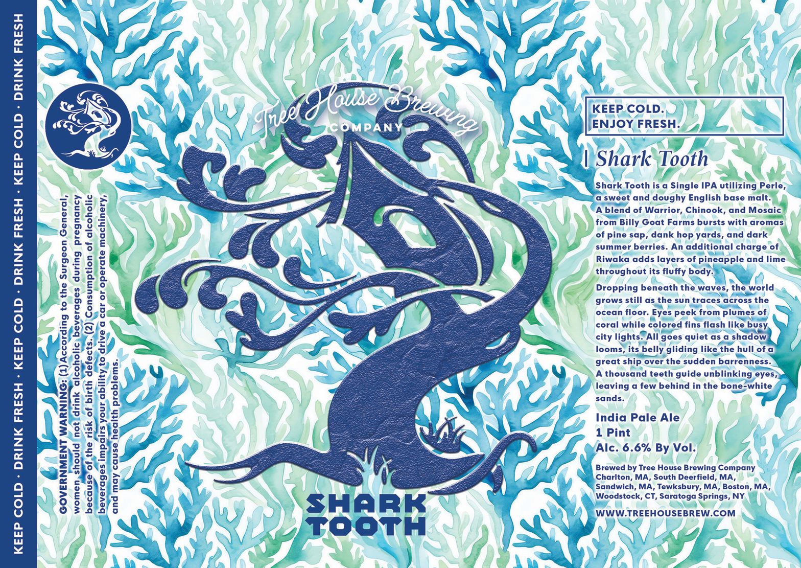 Shark Tooth label