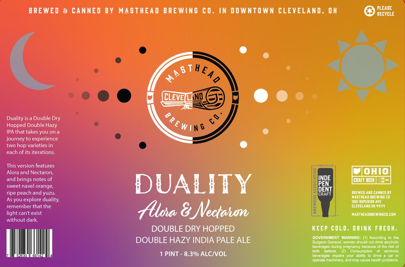 Duality Alora & Nectaron label