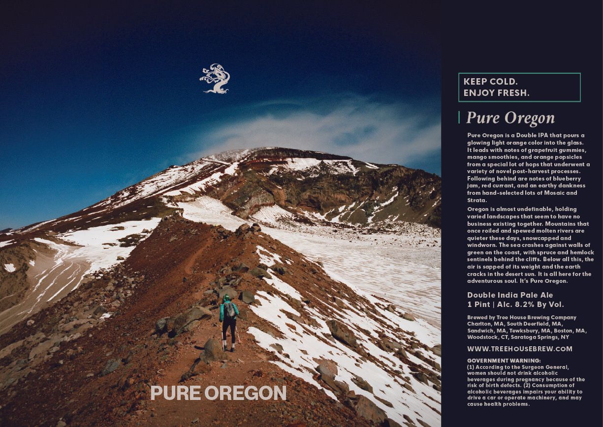 Pure Oregon label